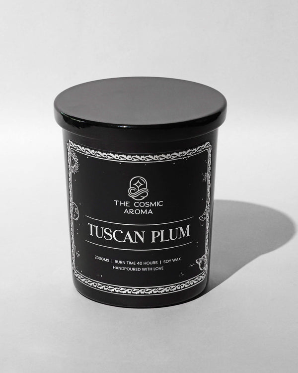 Tuscan Plum Candle The Cosmic Aroma
