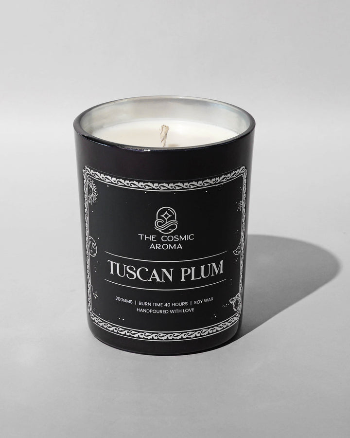 Tuscan Plum Candle The Cosmic Aroma